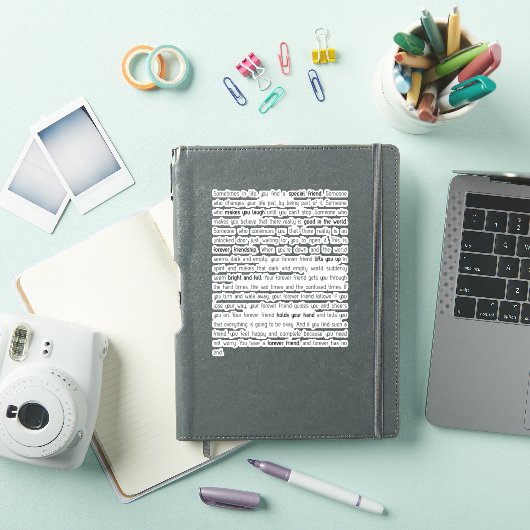 Sticker Forever has no end (Couverture iPad)