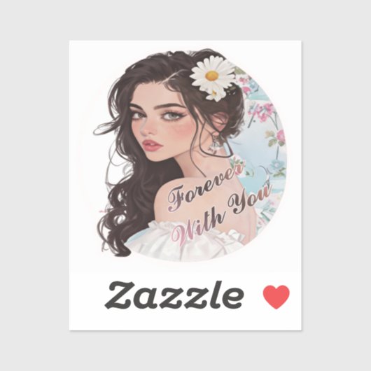 Sticker Forever With You (Feuille)