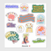 Sticker Forfait santé mentale (Feuille)