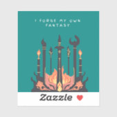 Sticker Forger l'Imaginaire à partir de zéro (Feuille)