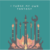 Sticker Forger l'Imaginaire à partir de zéro (Devant)