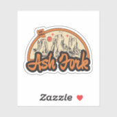 Sticker Fork des cendres, Arizona (Feuille)