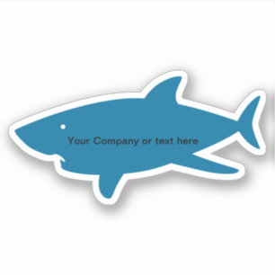 Sticker Forme de requin
