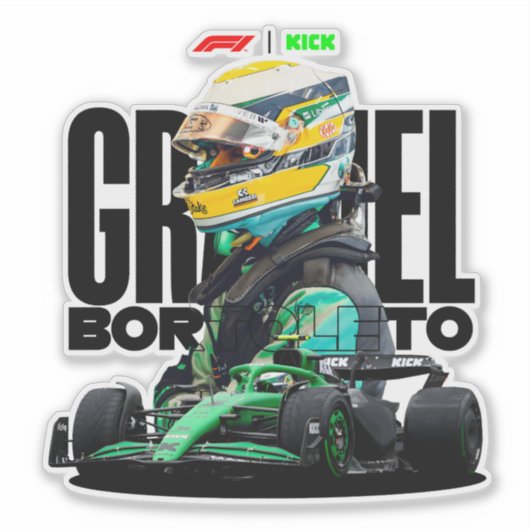 Sticker Formula 1 Race (Devant)