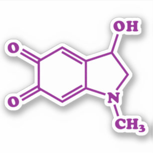 Sticker Formule chimique moléculaire adrénochrome