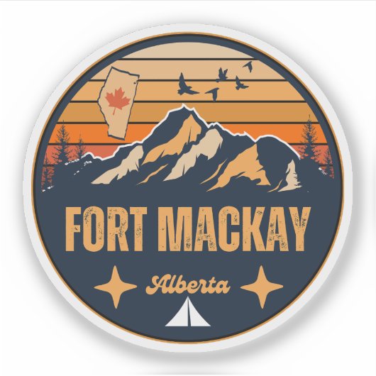 Sticker Fort MacKay (Alberta) (Devant)