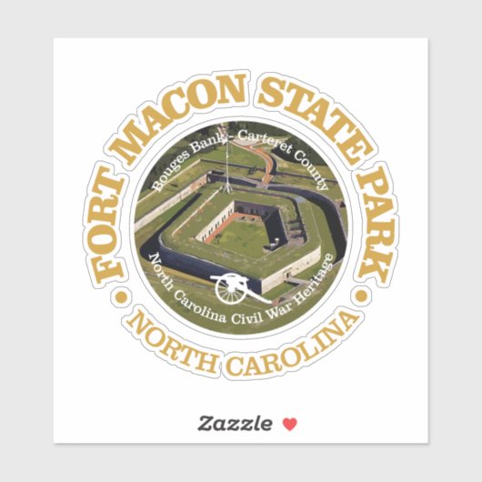 Sticker Fort Macon SP (Feuille)