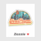 Sticker Fort Payne, Alabama (Feuille)