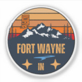 Sticker Fort Wayne (Devant)