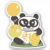 Sticker Fortune Panda God (Devant)
