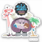 Sticker Foster's Home for Imaginary Friends | Group Hug (Devant)