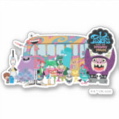 Sticker Foster's Home for Imaginary Friends | School Bus (Devant)