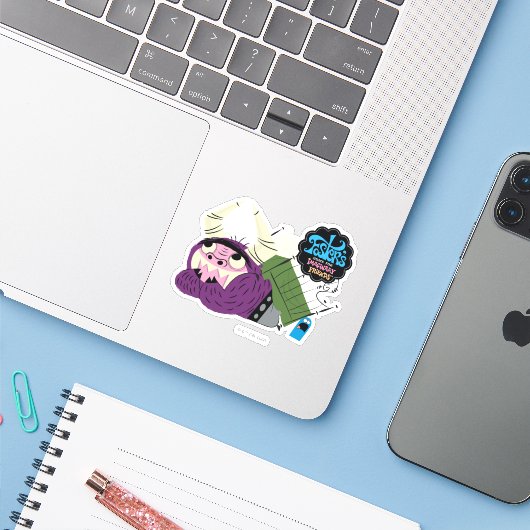 Sticker Foster's Home for Imaginary Friends | Under Bed (Ordinateur portable avec iPhone)