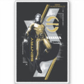 Sticker Foudroyants* | Graphisme du personnage de Sentry (Devant)