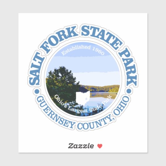 Sticker Fourche de sel SP (Feuille)