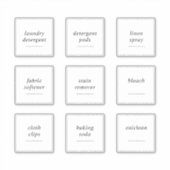 Sticker Fournitures de blanchisserie modifiables Jeu de Ét (Devant)