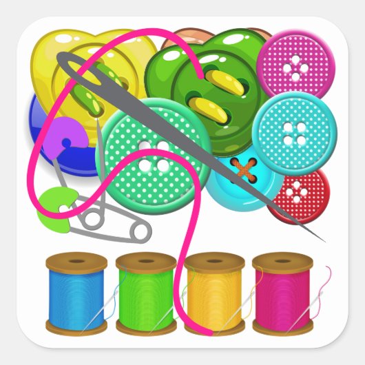 STICKER Fournitures de couture (Devant)