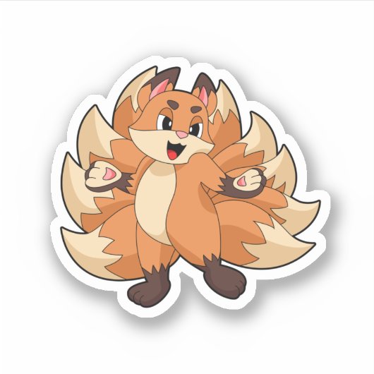 Sticker Fox (Devant)