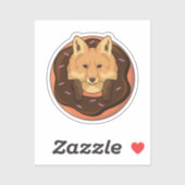 Sticker Fox (Feuille)