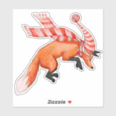 Sticker Fox (Feuille)