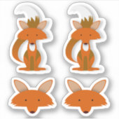 Sticker Fox (Devant)