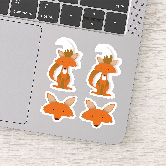 Sticker Fox (Détail)