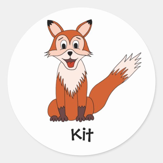 Sticker Fox (Devant)