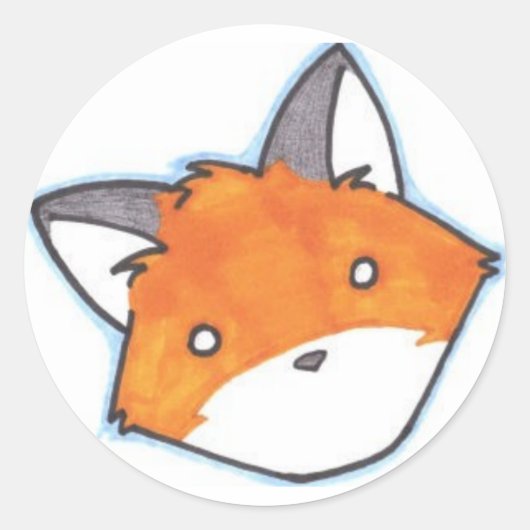 Sticker Fox Spacout (Devant)