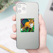 Sticker Fox Vinyl (Téléphone)
