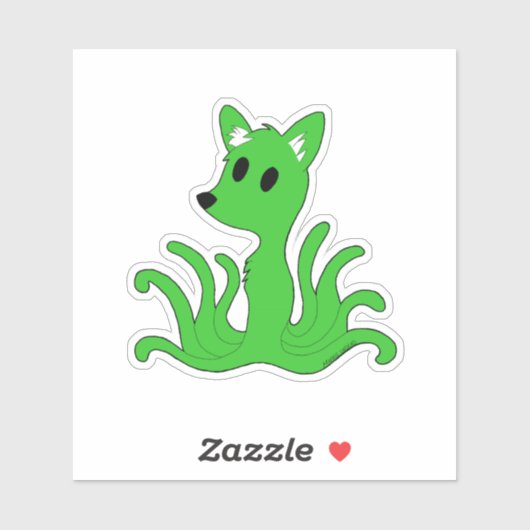 STICKER FOXTOPUS (Feuille)