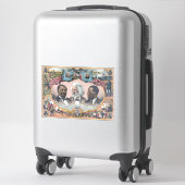 Sticker Fr3d3rick Bailey Douglass avec Black Abolitionnist (Sur valise)