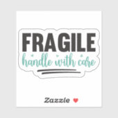 Sticker FRAGILE - Manipuler avec soin (Feuille)