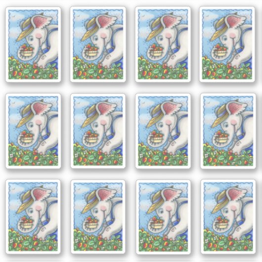 STICKER FRAÎCHISSEMENT ÉLÉPHANT DES PAILLOTS DANS LES PLUS (Devant)