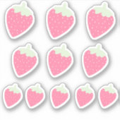 Sticker Fraise (Devant)
