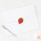 Sticker fraise (Enveloppe)