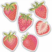 Sticker Fraise (Devant)