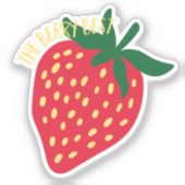 Sticker Fraise Whimsical Le Berry Meilleur (Recto)