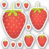 Sticker Fraises (Devant)