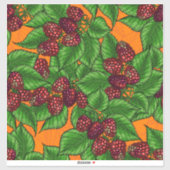 Sticker Framboise (Feuille)