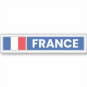 Sticker France National Flag (Devant)