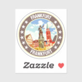 Sticker Francfort (Feuille)