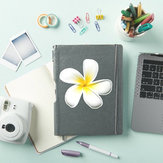 Sticker Frangipani Blossom (Couverture iPad)