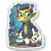 Sticker Frankenmoo (Devant)
