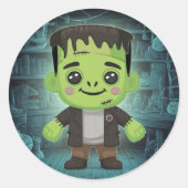 Sticker Frankenstein adorable (Devant)
