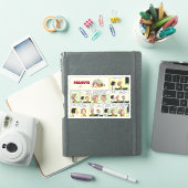 Sticker Franklin, Pepperment Patty & Marcie | Classe mathé (Couverture iPad)