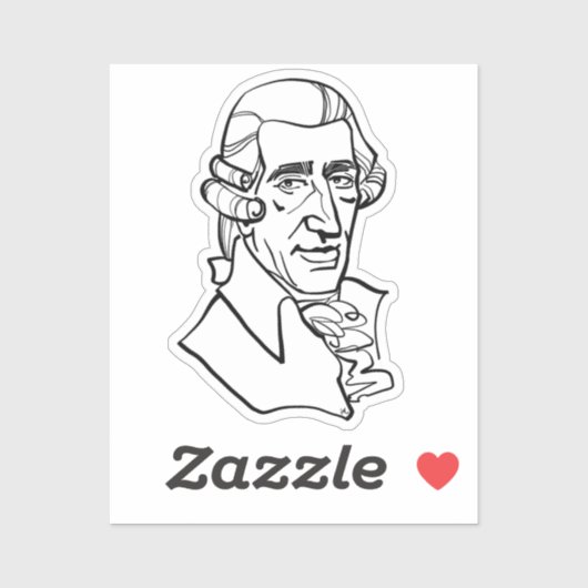 Sticker Franz Joseph Haydn (Feuille)