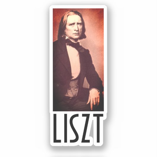 Sticker Franz Liszt (Recto)