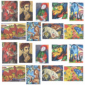 Sticker Franz Marc Art Paintings (Devant)