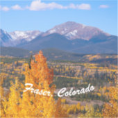 Sticker Fraser Colorado (Recto)