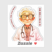 STICKER FRAUDE DR BILL (Feuille)